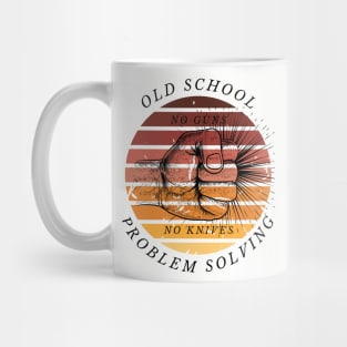 Old school problem solving Mug